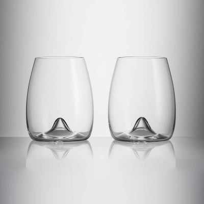 Waterford Elegance Crystal Stemless Wine Glass, Set of 2