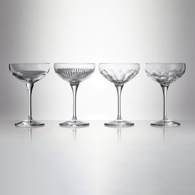 Waterford Mixology Crystal Coupe Glass, 120ml, Set of 4