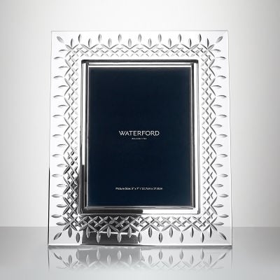 Waterford Lismore Crystal Photo Frame, 5x7"