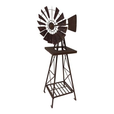 Howell Rustic Iron Windmill, Large