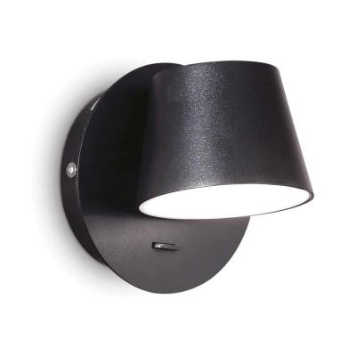 Gim Aluminium LED Adjustable Wall / Reading Light, Black