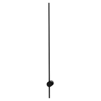 Essence Aluminium LED Wall Light, 20W, Black 