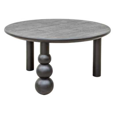 Avoca Wooden Round Coffee Table, 80cm