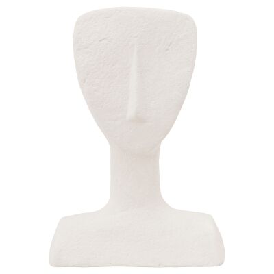 VTWonen Ecomix Recycled Paper Face Sculpture, Off White