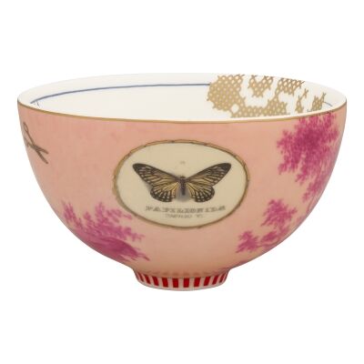 Pip Studio Heritage Painted Pink Porcelain Bowl, 12cm