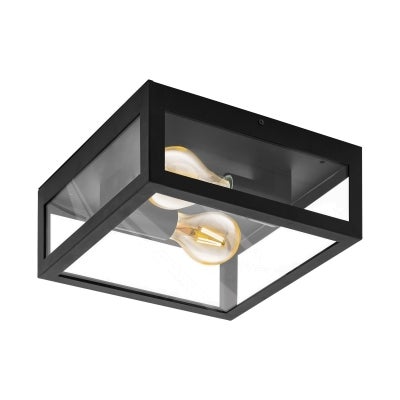 Outdoor wall store flush mount light