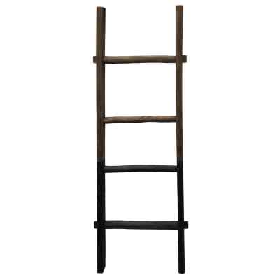 Torcroft Fir Timber Decorative Ladder Rack