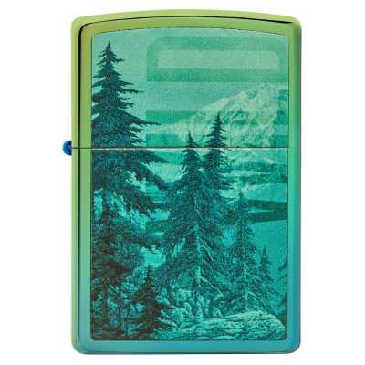 Zippo Windproof Lighter, Mountain Design