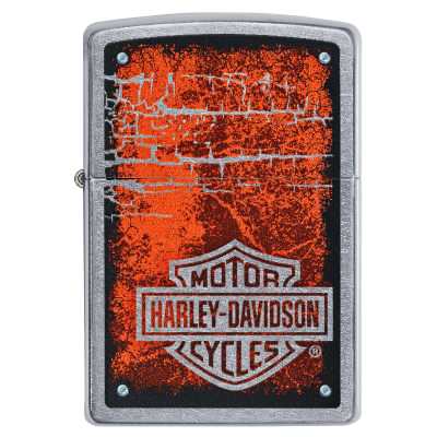 Zippo Windproof Lighter, Motor Harley Davidson Design