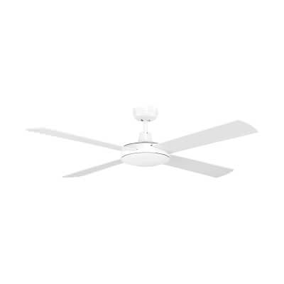 Tempest AC Ceiling Fan, 132cm/52'', White