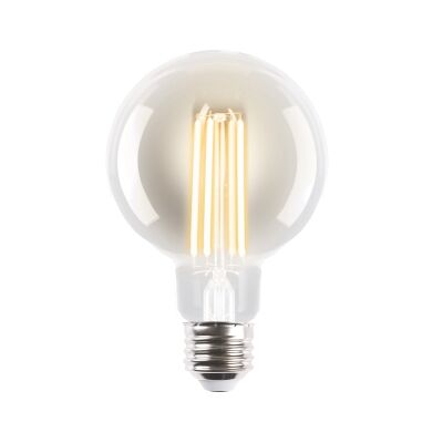 Mercator G95 Dimmable LED Filament Bulb, E27, 7.5W, 2700K, Clear