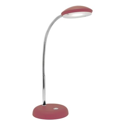 Dylan Metal LED Touch Task Lamp, Cherry