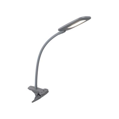 Bryce LED Clamp Task Lamp, Grey