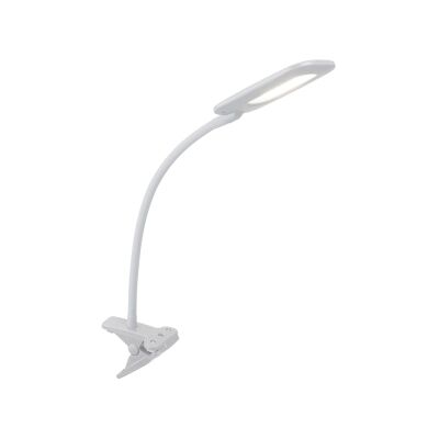 Bryce LED Clamp Task Lamp, White