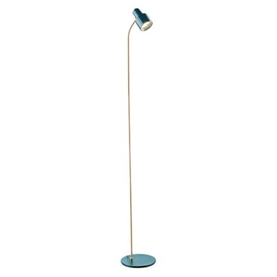 Celeste Metal LED Floor Lamp, Moody Blue