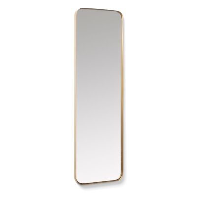Vang Metal Frame Wall Mirror, 100cm, Gold