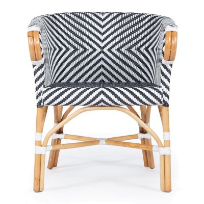 Linton Rattan Bistro Dining Armchair
