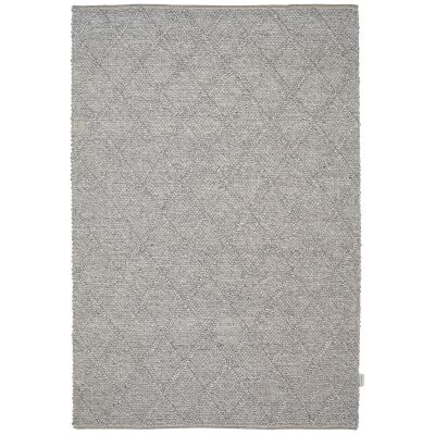 Alexia Modern Wool Rug, 225x155cm, Grey