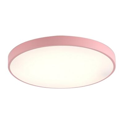 Macarons Round LED Ceiling Light, 30cm, Pink