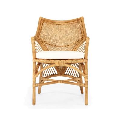 Vallon Rattan Carver Dining Chair