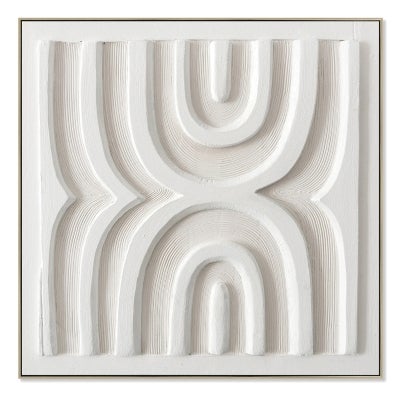 Pomelle Framed Canvas Wall Art, 80cm