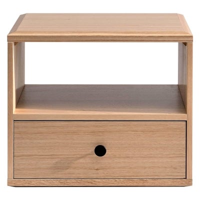 Archer Messmate Timber Square Lamp Table