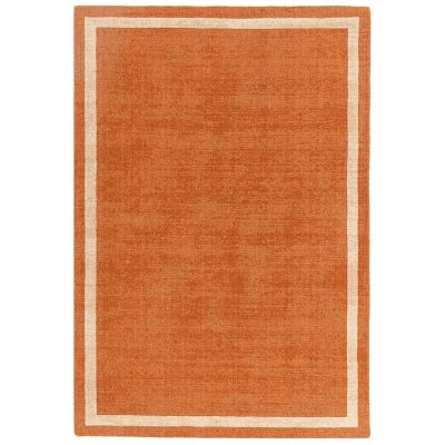 Asiatic Albi Hand Tufted Designer Wool Rug, 120x170cm, Orange