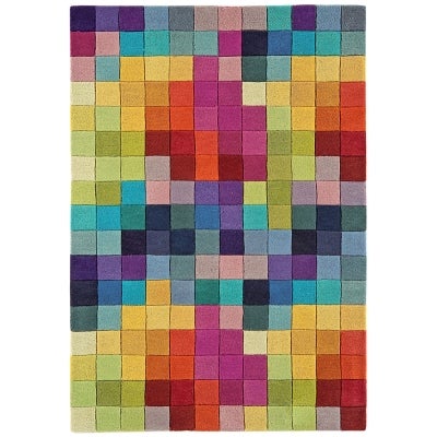 Asiatic Funk Mosaic Wool Rug, 200x300cm