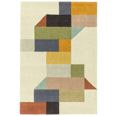 Asiatic Reef Tangram Hand Tufted Designer Wool Rug, 200x290cm