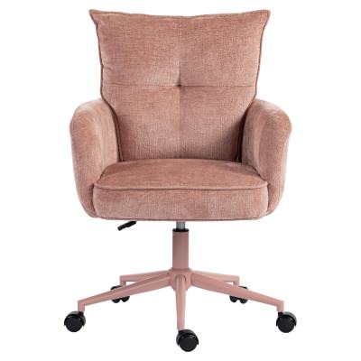 Astrid Fabric Office Chair, Blush