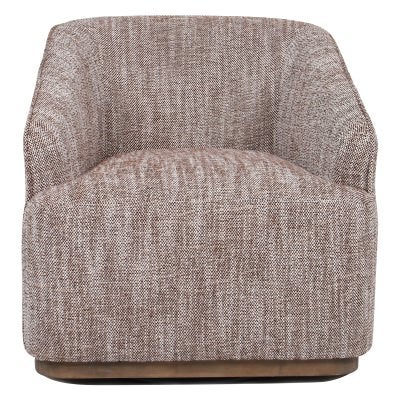Halberg Fabric Swivel Tub Chair
