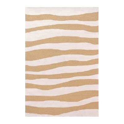Anywhere Waves Hand Tufted Indoor/Outdoor Rug, 240x340cm, Ginger