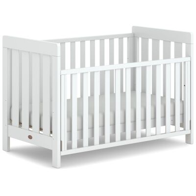 Boori Daintree Wooden Convertible Cot to Toddler Bed, Barley White