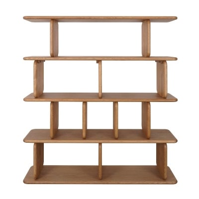 Tudor Oak Timber Display Shelf, Large, Natural