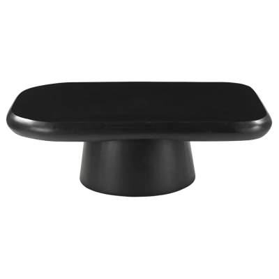 Haimes Acacia Timber Coffee Table, 120cm, Black