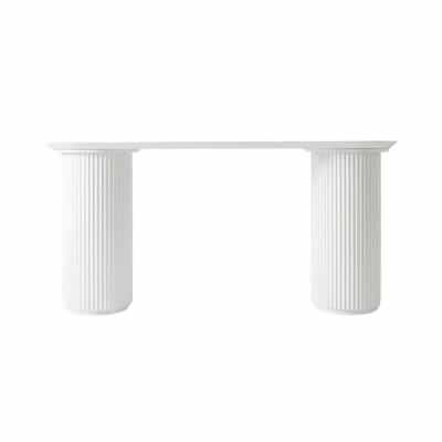 Nomad Console Table, 160cm, White