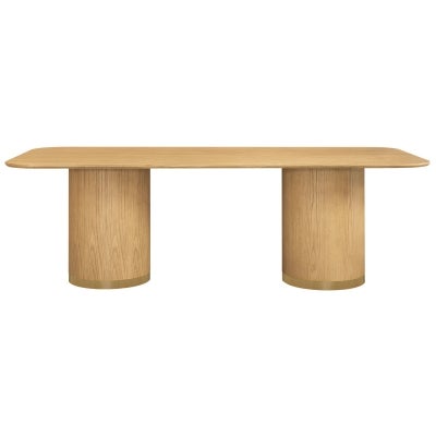 Eli Wooden Dining Table, 240cm, Oak
