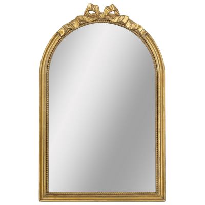 Zurich Metal Frame Arched Wall Mirror, 95cm