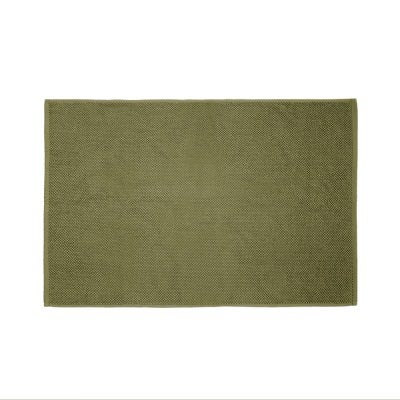 Bambury Angove Cotton Bath Mat, Olive