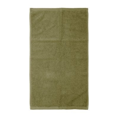 Bambury Angove Cotton Hand Towel, Olive