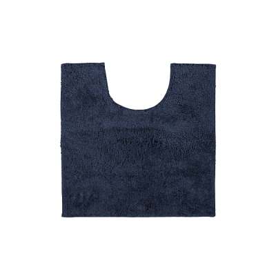 Bambury Microplush Contour Bath Mat, Navy