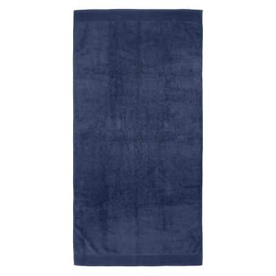 Bambury Elvire Cotton Bath Sheet, Navy