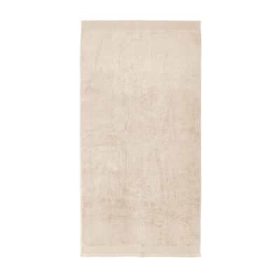 Bambury Elvire Cotton Bath Towel, Buff