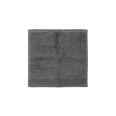 Bambury Elvire Cotton Face Washer, Pewter
