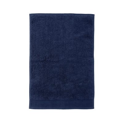 Bambury Elvire Cotton Hand Towel, Navy