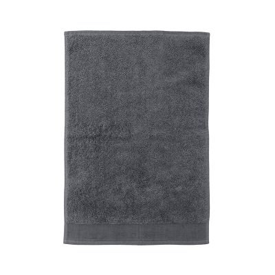 Bambury Elvire Cotton Hand Towel, Pewter