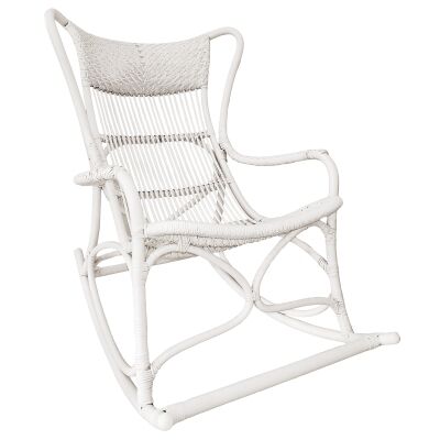 Filton Rattan Rocking Chair, White