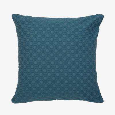 Bambury Luna Jacquard European Pillowcase, Teal