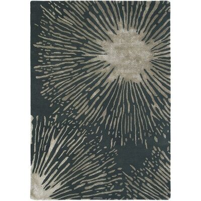 Harlequin Shore Hand Tufted Designer Wool Rug, 240x170cm, Truffle