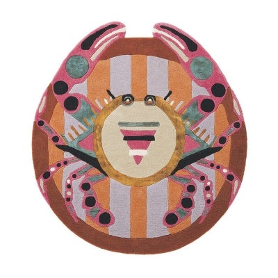Ted Baker Zodiac Cancer Hand Tufted Designer Round Wool Rug, 200cm